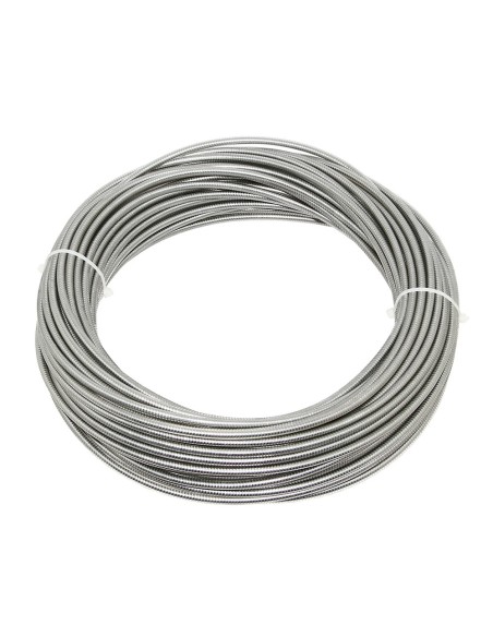 Brake Cable Housing w/Liner 5mmx100/ft Clear.